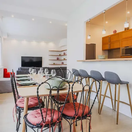 Peaceful Flat - 2bd-9p - Passy-tour Eiffel Apartman *